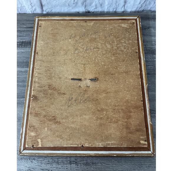 Antique Photography in Antique Frame Family Photo Dated - Picture 5 of 8